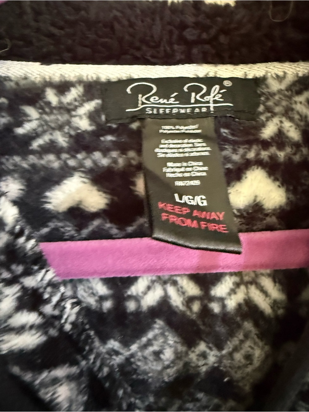 Black Rene Rofe Sleepwear - Picture 2 of 8